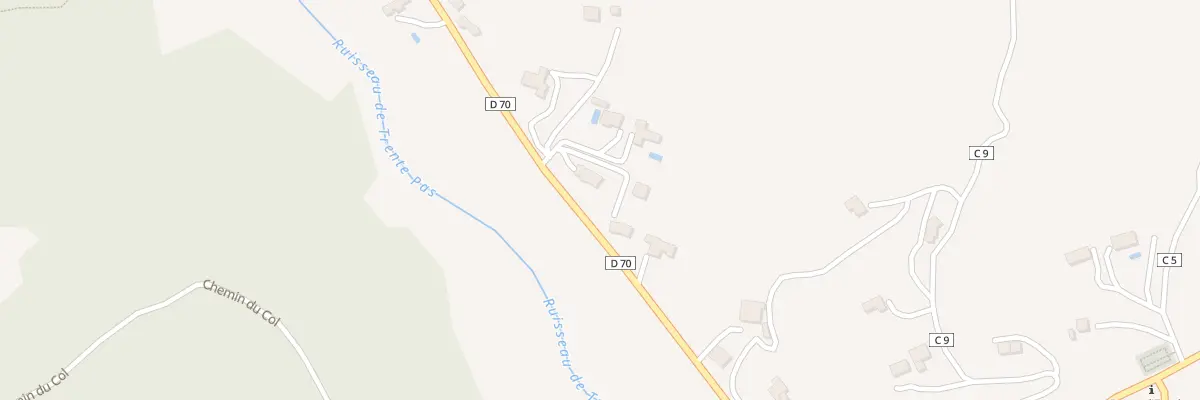 Plan du 5075 La Lauze à Saint-Ferréol-Trente-Pas