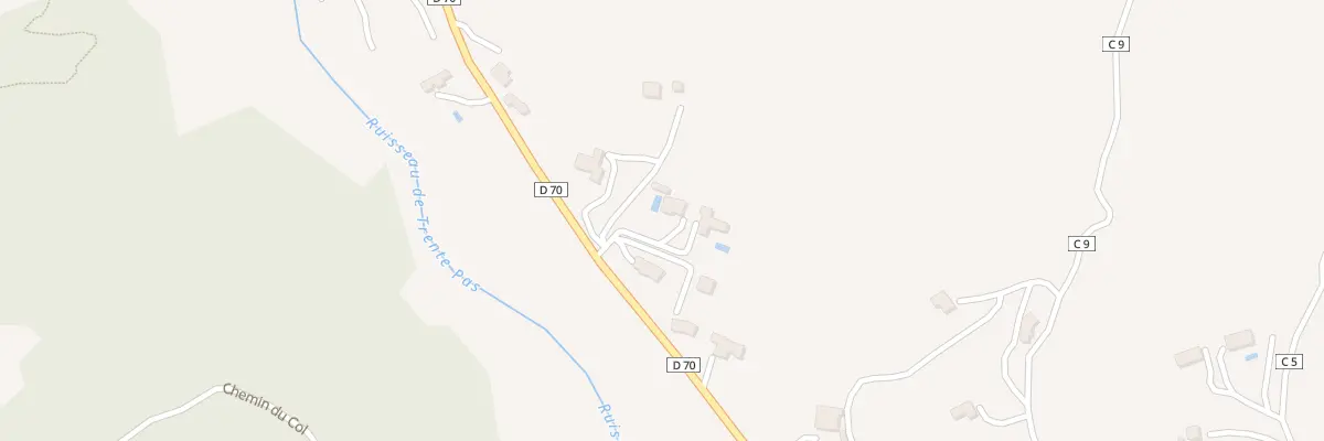Plan du 5134 La Lauze à Saint-Ferréol-Trente-Pas