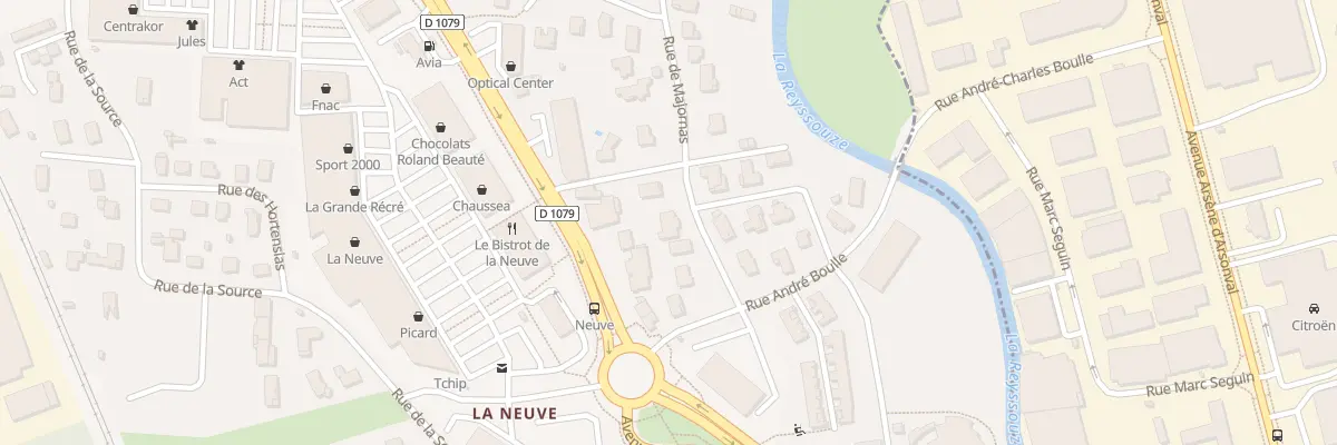 Plan du 125 Rue de Majornas à Viriat
