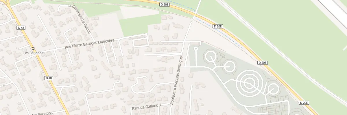 Plan du 9 Bd Francois Berenguer à Marignane