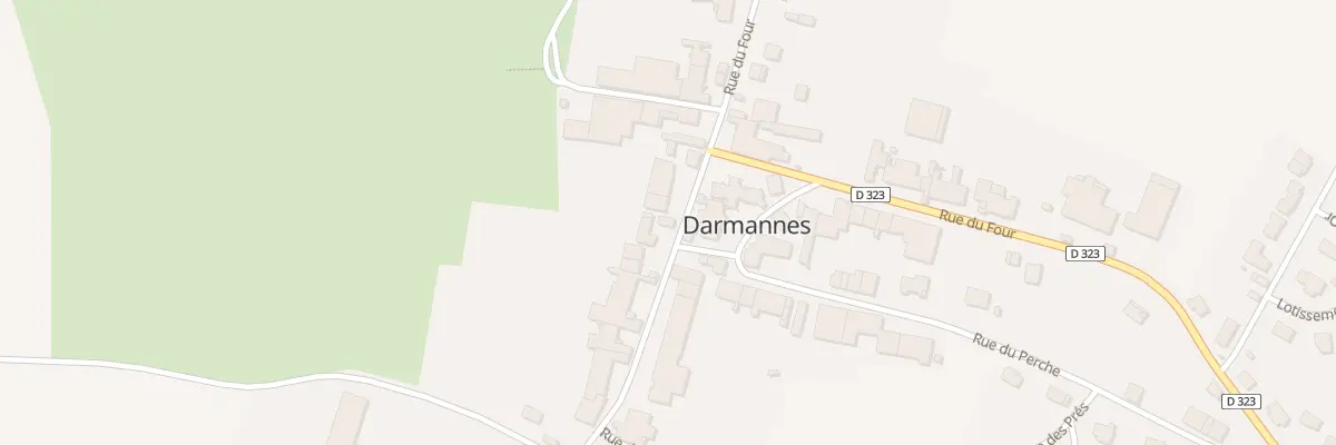 Plan du 6 Rue de la Fontaine à Darmannes
