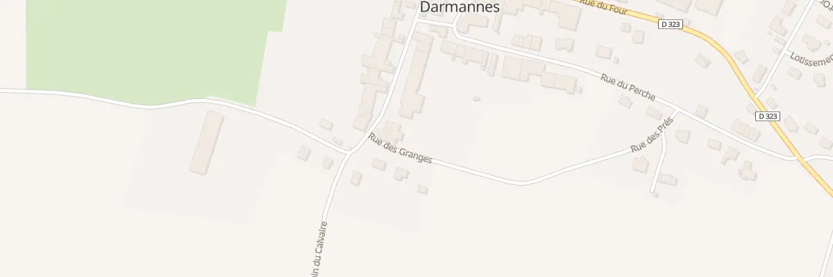 Plan du 9 Rue de la Fontaine à Darmannes