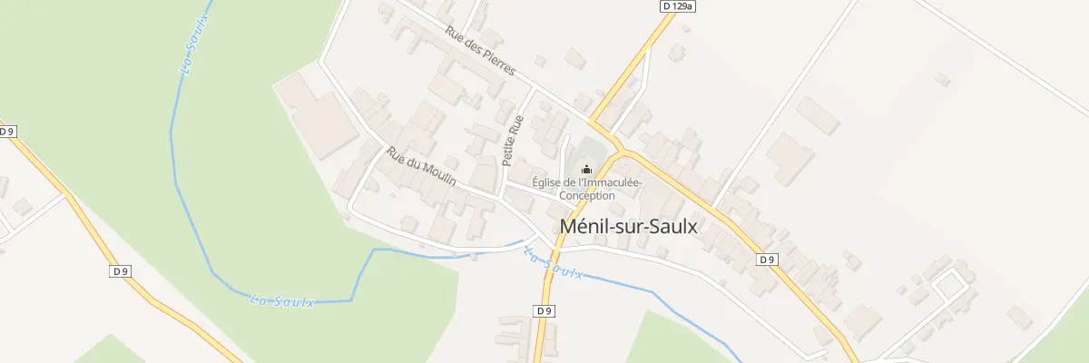 Plan du 3 Rue de l’Eglise à Ménil-sur-Saulx