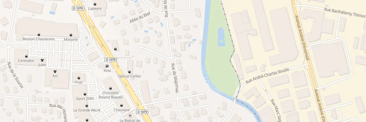 Plan du 278 Rue de Majornas à Viriat