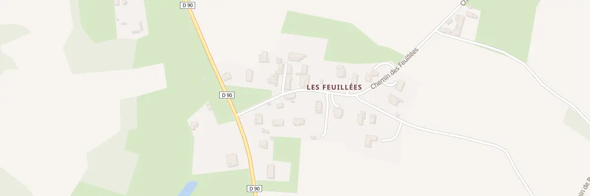 Plan du 8 Che des Feuillées à Châtenay