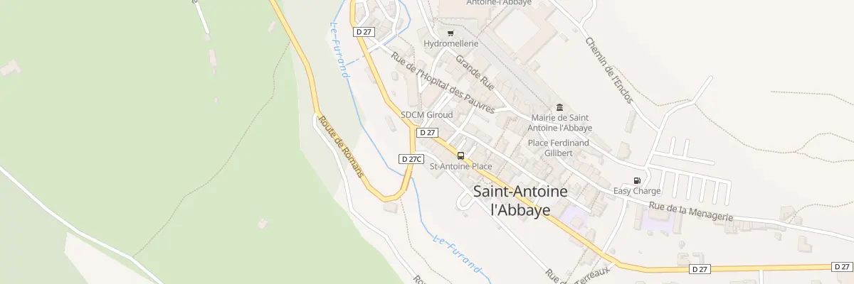 Plan du 5089 Rue Cdt Hector Garaud à Saint Antoine l’Abbaye