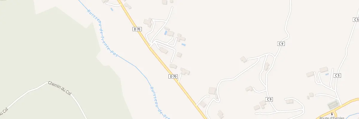 Plan du 5076 La Lauze à Saint-Ferréol-Trente-Pas