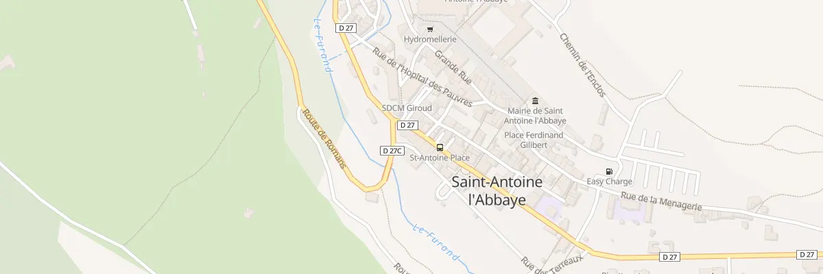 Plan du 5090 Rue Cdt Hector Garaud à Saint Antoine l’Abbaye