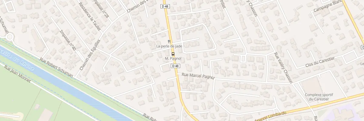Plan du 39 Av du Gal Salan à Marignane