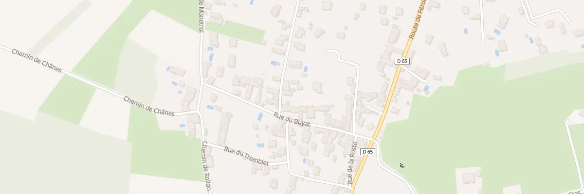 Plan du 30 Rue de Saint Denis à Saint-Jean-de-Niost