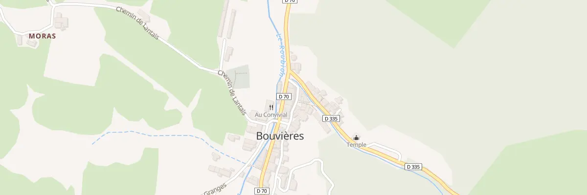 Plan du 5031 Le Village à Bouvières