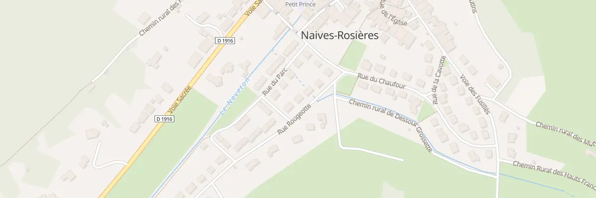 Plan du 6 Rue Rougeotte à Naives-Rosières
