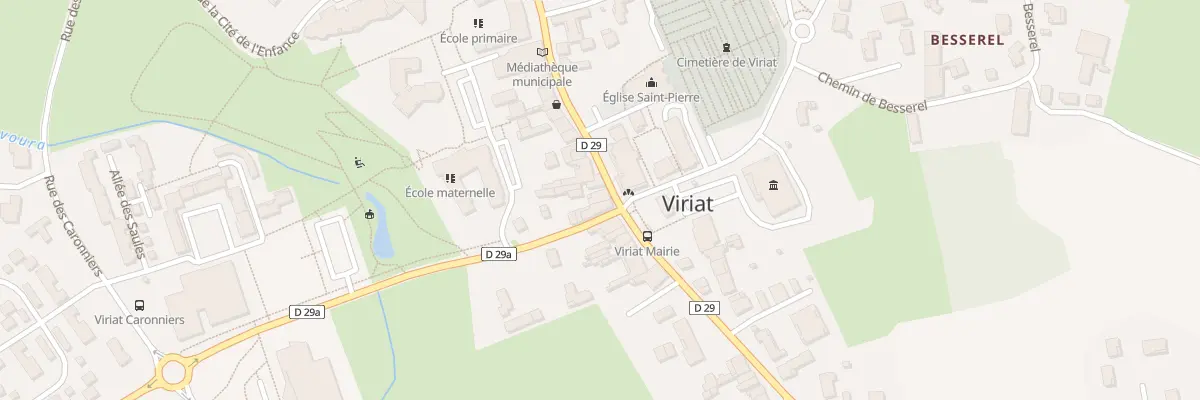 Plan du 231 Rue Prosper Convert à Viriat