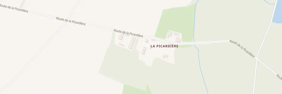 Plan du 4 Rte de la Picardière à Dampierre-en-Bresse