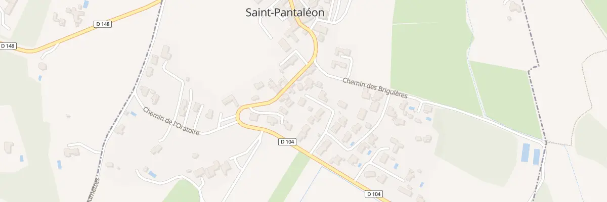 Plan du 5 Les Briguieres à Saint-Pantaléon