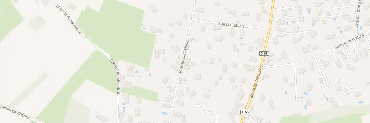 Plan du 228 Rue de Saint Denis à Saint-Jean-de-Niost