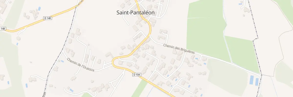 Plan du 13C Tra du Luberon à Saint-Pantaléon