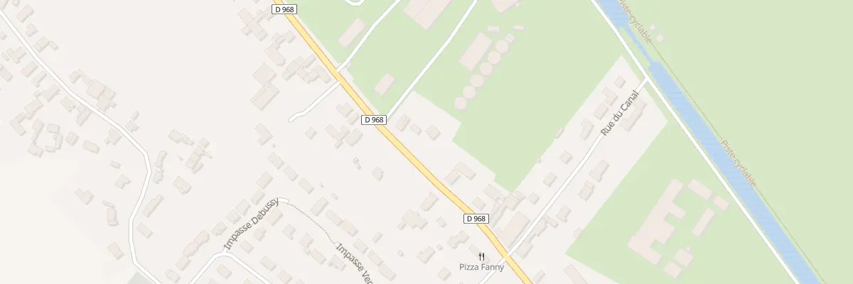 Plan du 46 Rte de Dijon à Brazey-en-Plaine