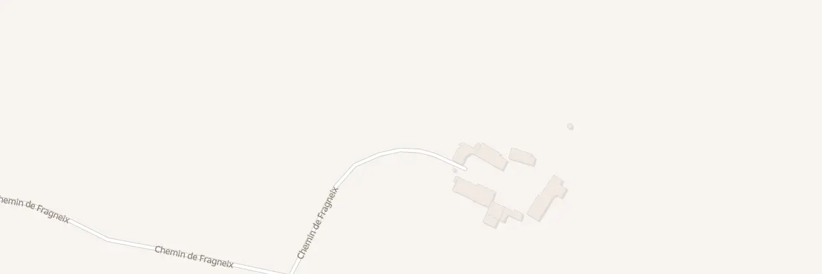 Plan du 1 Che de Fragneix à Treix
