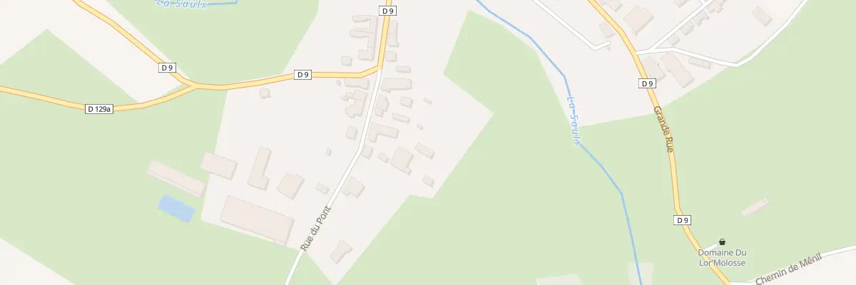 Plan du 13 Rue du Pont à Ménil-sur-Saulx