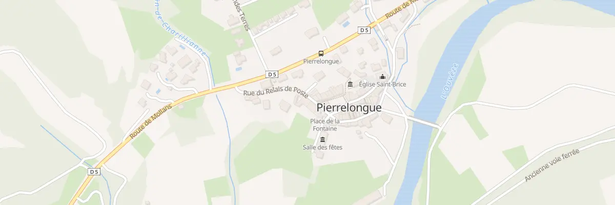 Plan du 5045 Le Village à Pierrelongue