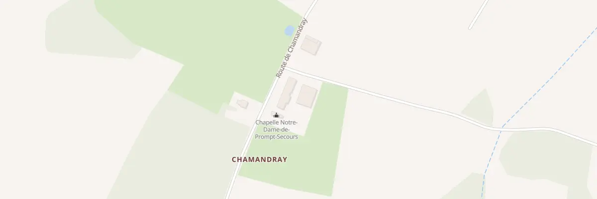 Plan du 3159 Rte de Chamandray à Cormoz