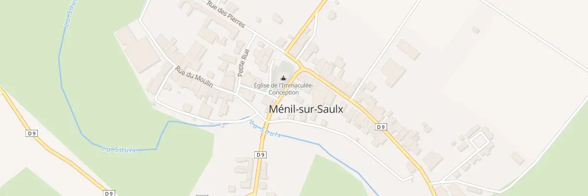 Plan du 1B Rue de la Cure à Ménil-sur-Saulx
