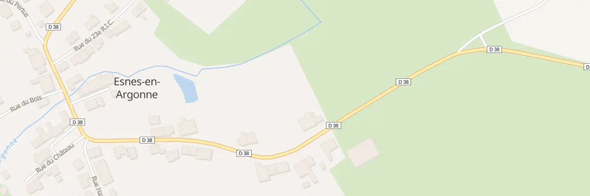 Plan du 9 Rue des Mouleurs à Esnes-en-Argonne