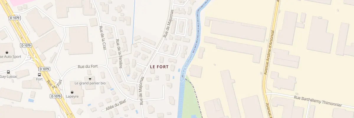 Plan du 564 Rue de Majornas à Viriat