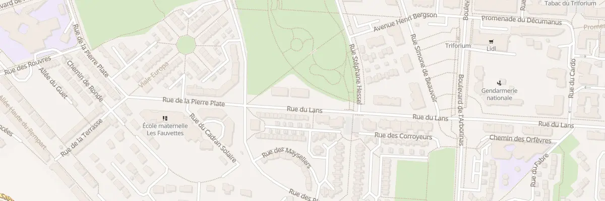Plan du 24 Rue du Lans à L’Isle-d’Abeau