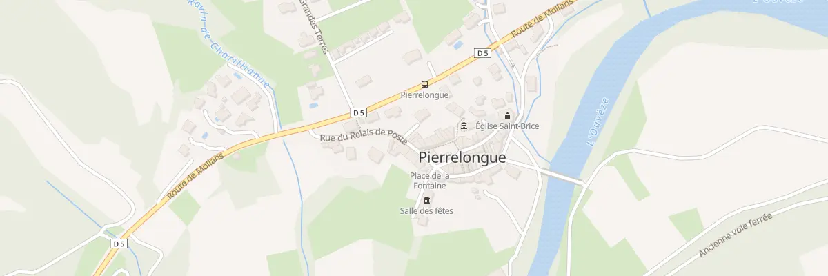 Plan du 5003 Le Village à Pierrelongue