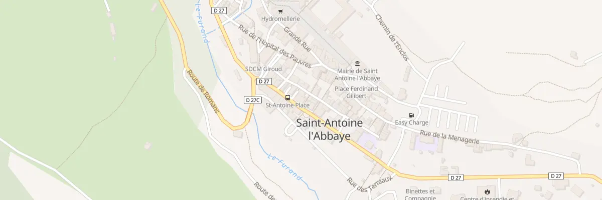 Plan du 5099 Rue Cdt Hector Garaud à Saint Antoine l’Abbaye