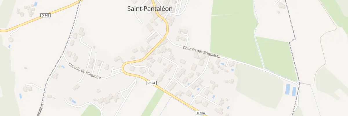 Plan du 5402F Les Briguieres à Saint-Pantaléon