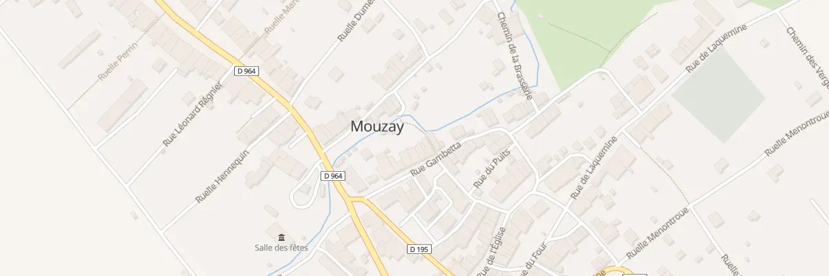 Plan du 11 Rue Gambetta à Mouzay