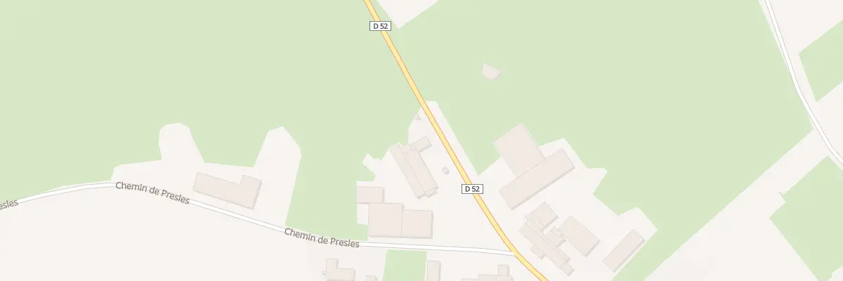 Plan du 11 Rte de Blagny à Villy