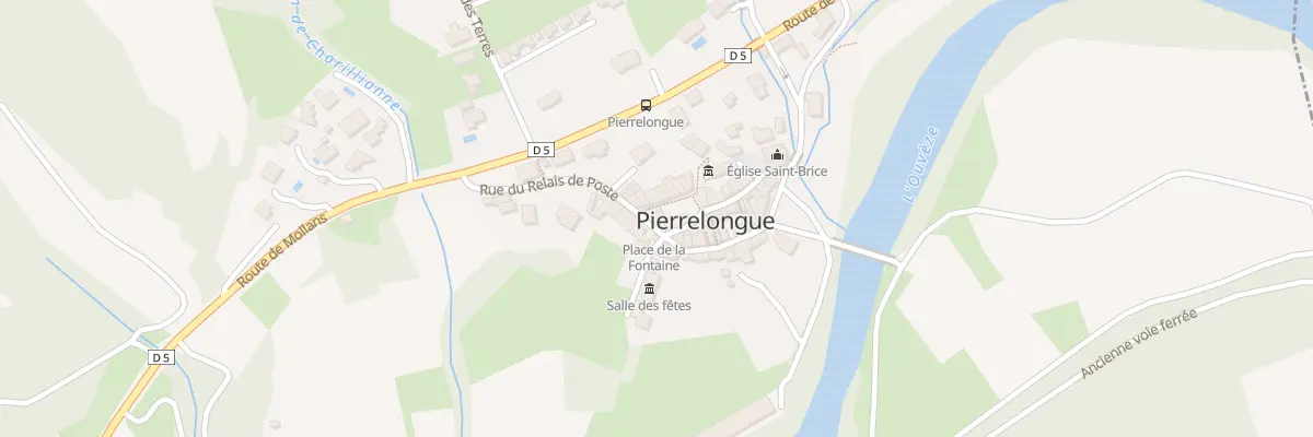 Plan du 5016 Le Village à Pierrelongue