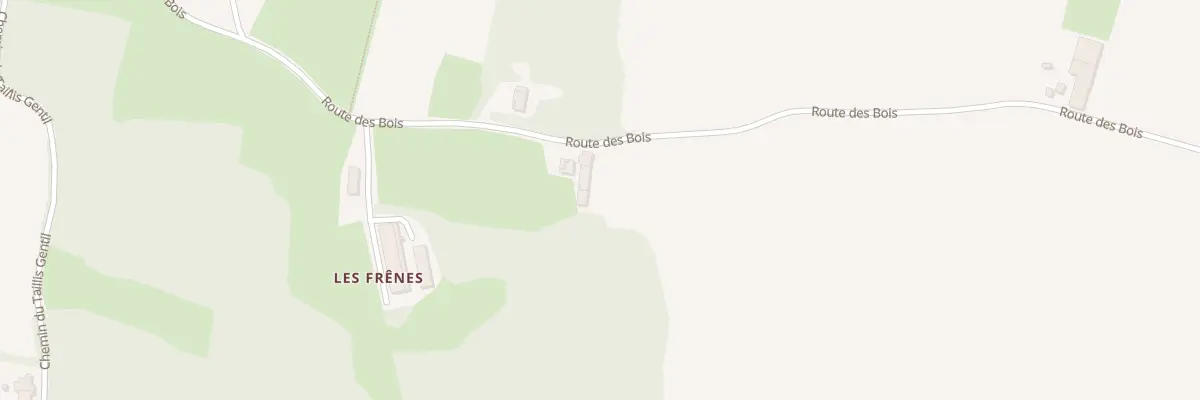 Plan du 5154 Au Bois à Cormoz