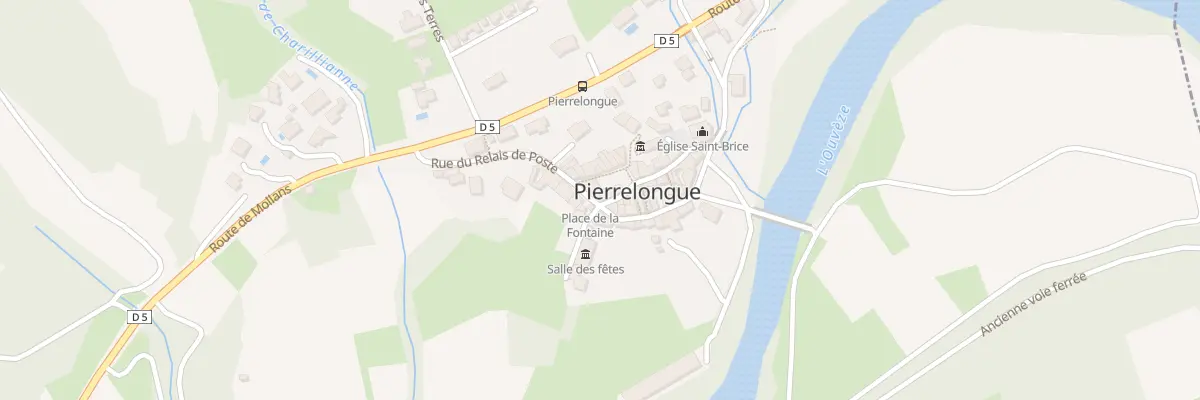 Plan du 5019 Le Village à Pierrelongue