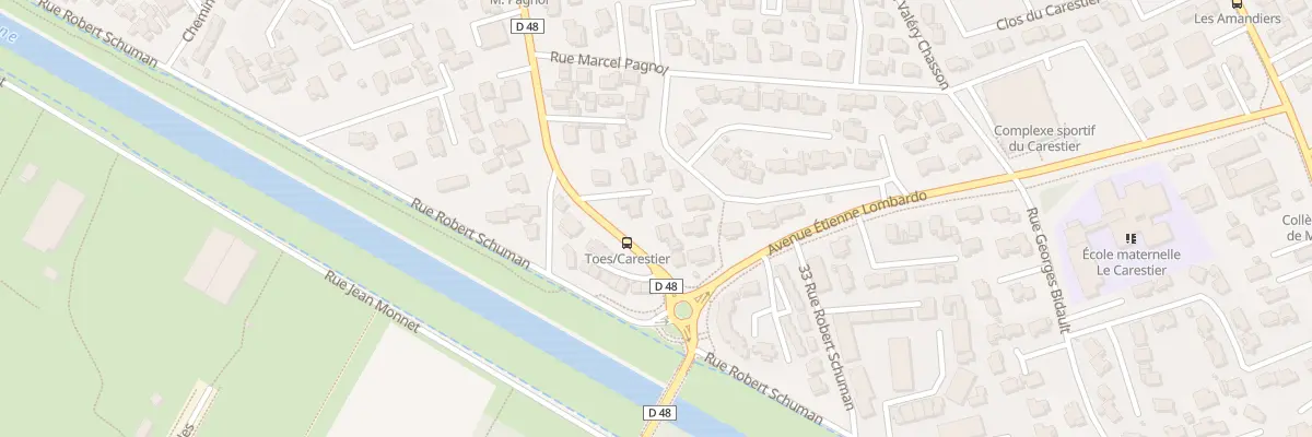 Plan du 55B Av du Gal Salan à Marignane