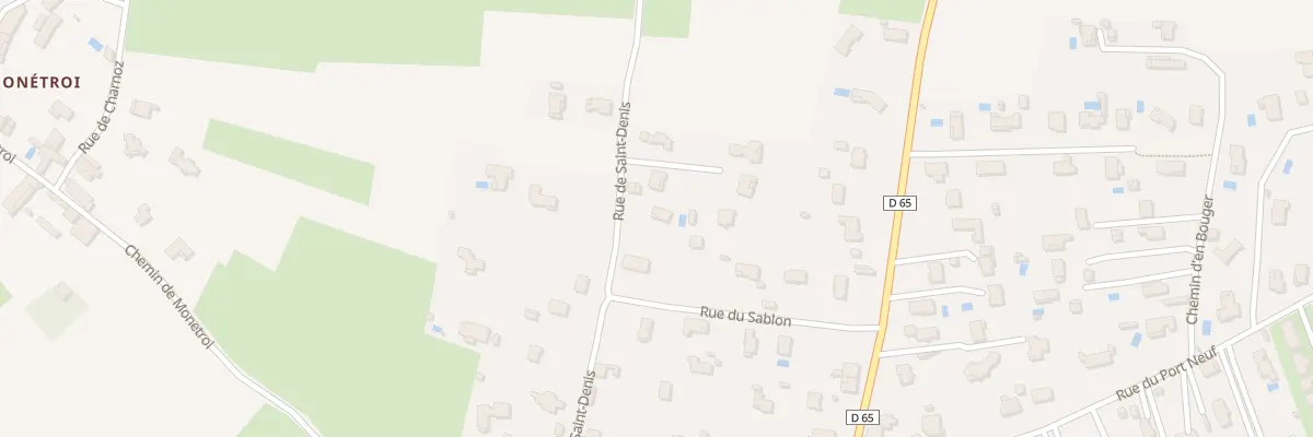 Plan du 428 Rue de Saint Denis à Saint-Jean-de-Niost