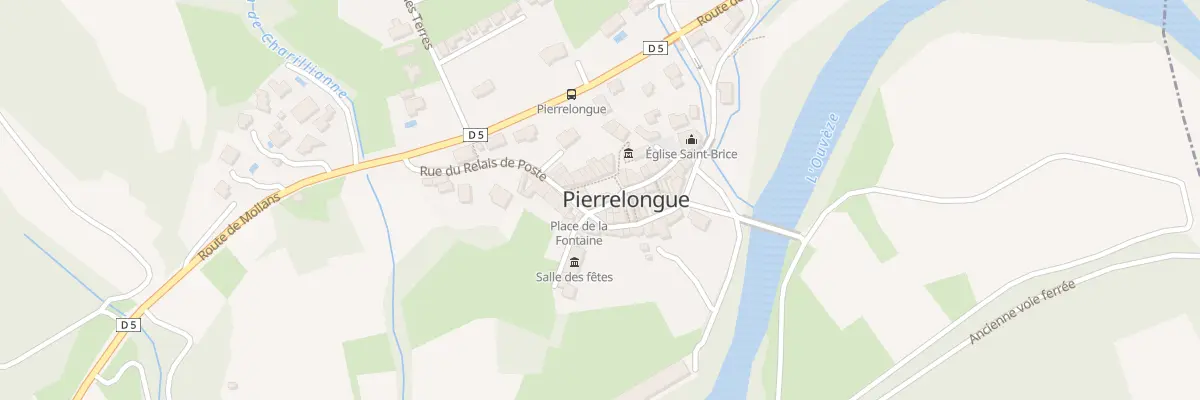 Plan du 5069 Le Village à Pierrelongue