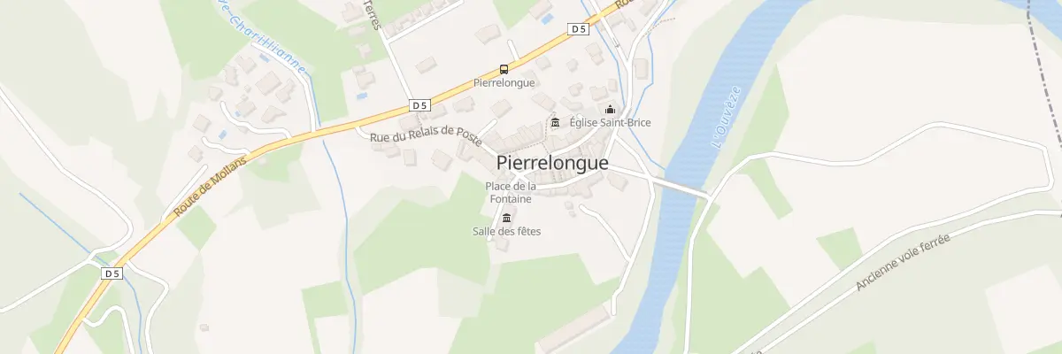 Plan du 5020 Le Village à Pierrelongue