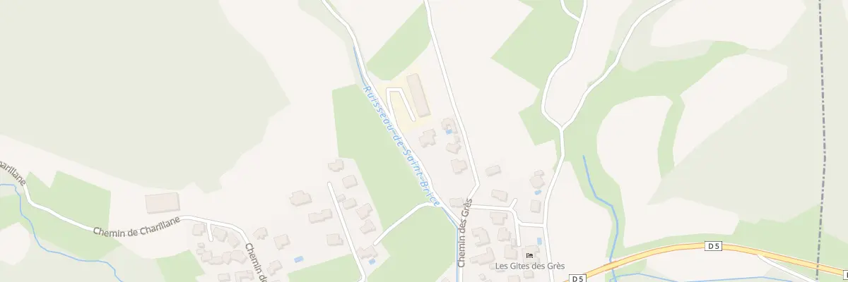 Plan du 5047A Les Gres à Pierrelongue