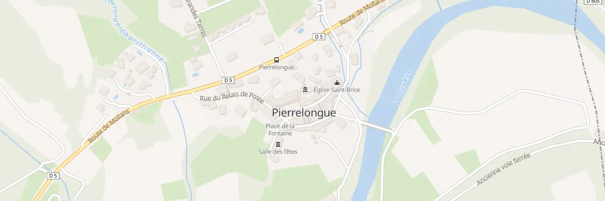 Plan du 5014 Le Village à Pierrelongue
