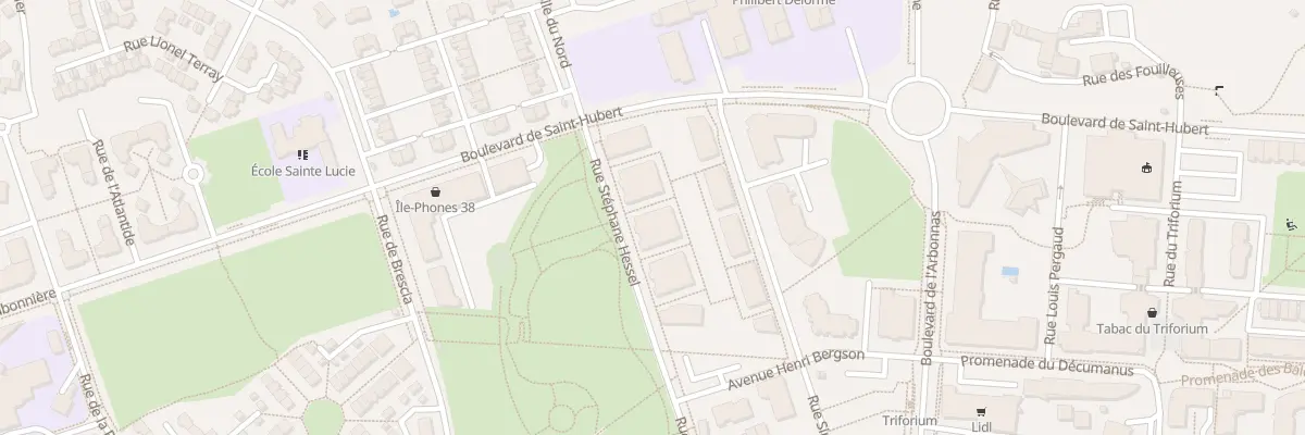 Plan du 33 Rue Stéphane Hessel à L’Isle-d’Abeau
