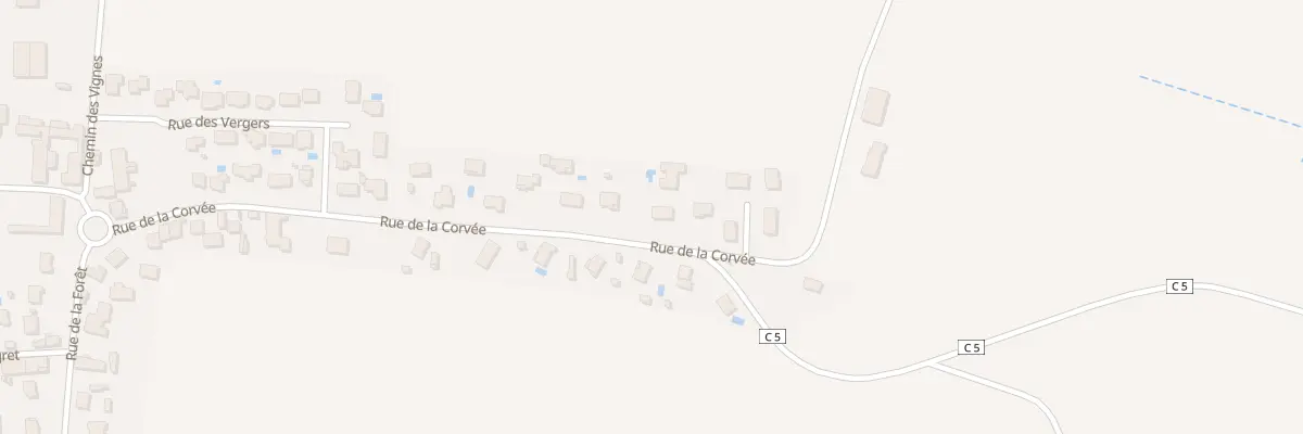 Plan du 21 Rue de la Corvée à Remilly-sur-Tille