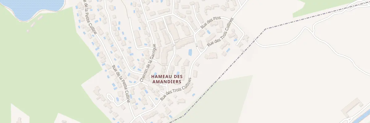 Plan de la Rue du Campanile à Mallemort