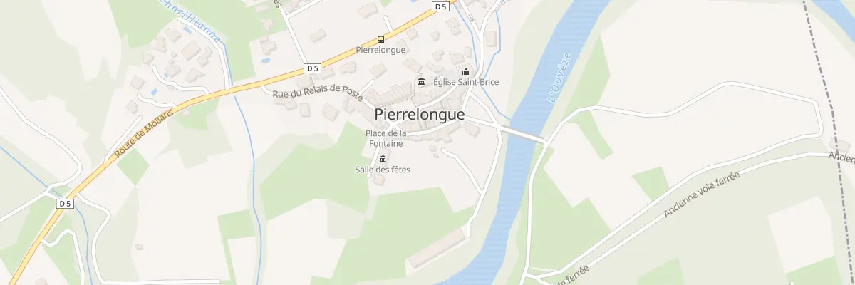 Plan du 5037 Le Village à Pierrelongue