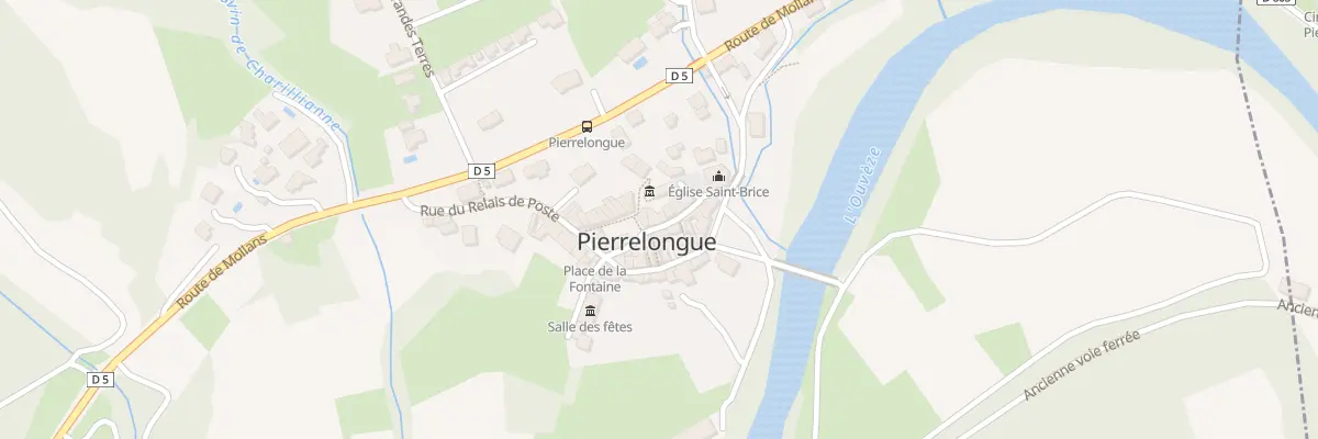 Plan du 5063 Le Village à Pierrelongue