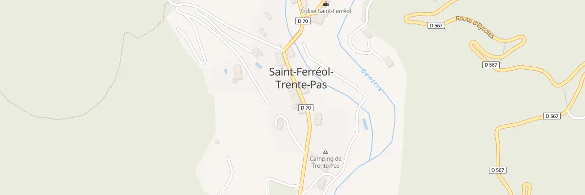 Plan du 5005 Piocel à Saint-Ferréol-Trente-Pas